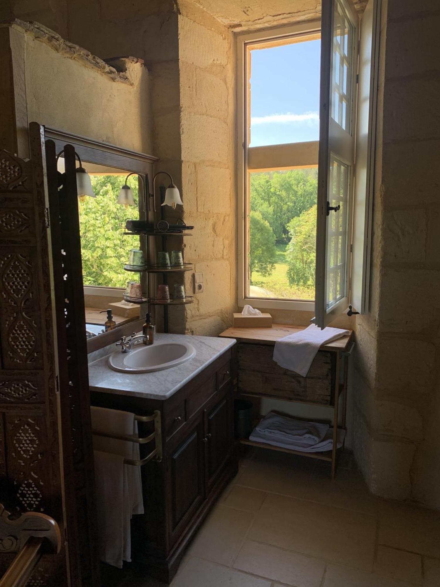 Chateau De Monsac Bagian luar foto